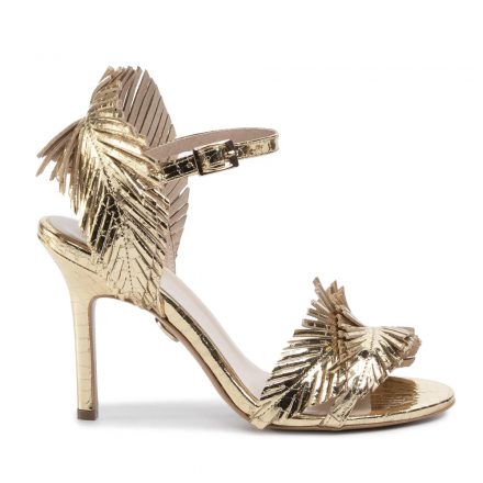 Women's high heels Palm, champagne